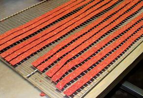 Creswick Farm's Formed Jerky Ready To Be Sliced