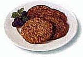 Creswick Farm's Breakfast Patties Cooked And Displayed on a Plate