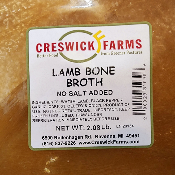 Lamb Bone Broth – Grass Roots Farmers' Cooperative