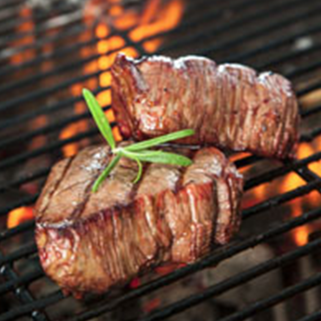 Creswick Farm's Filet Mignon Cooking On A Grill