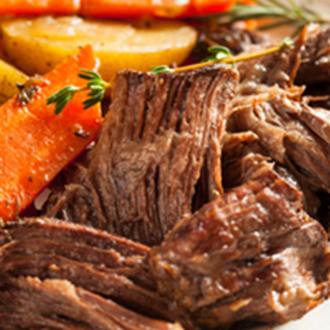 Creswick Farm's Cooked Beef Chuck Roast Grass-fed Beef, EBT SNAP Eligible