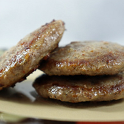 Creswick Farm's Cooked Barbecue Chicken Patties  Free Range Chicken, EBT SNAP Eligible