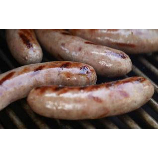 Creswick Farm's Bratwurst Links Cooking On A Grill  No Sugar or flour - Keto friendly!  Free Range Pork, EBT SNAP Eligible