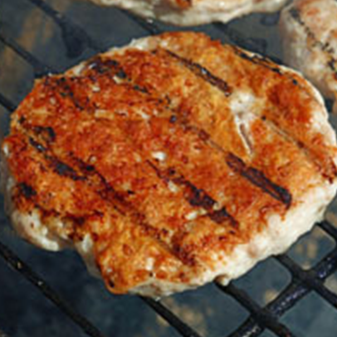 Creswick Farm's Chicken Breakfast Patty Cooking On A Grill Free Range Chicken, EBT SNAP Eligible