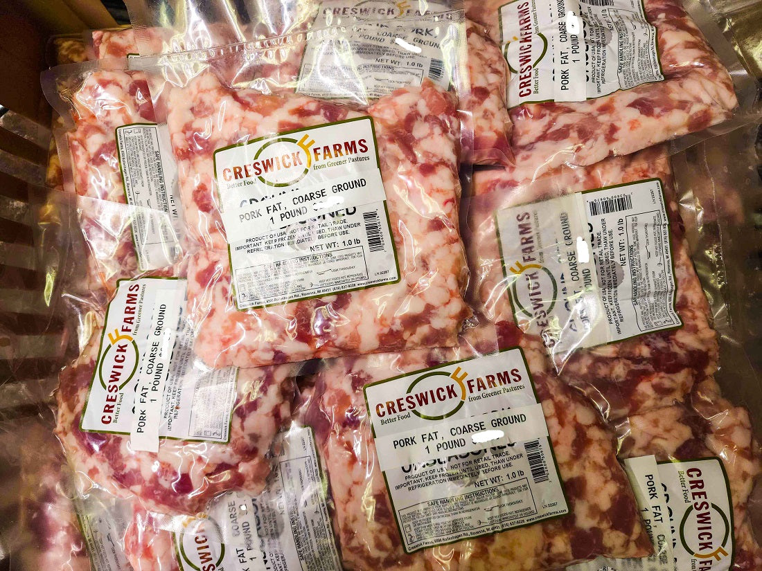 Creswick Farm's Coarse Ground Pork Fat Free Range Pork, EBT SNAP Eligible